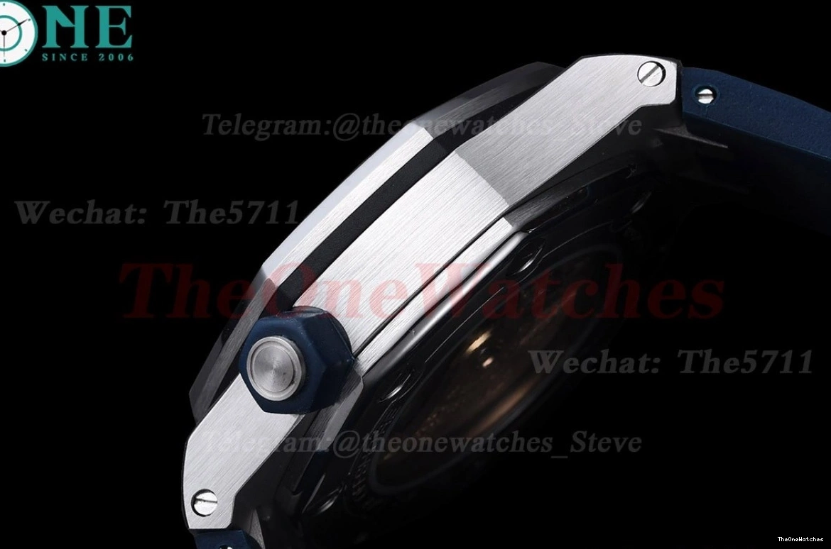 RU Stk Offshore Royal MY8215 15710 SS Diver 42mm GDF Blue Oak 0107